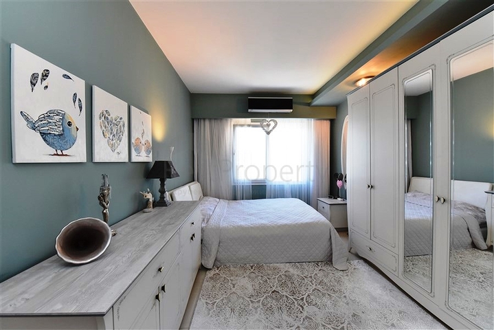 اطلالة بحر - شقة 2 غرفة وصالة -ضمن مجمع نظام فندقي -في الانيا 