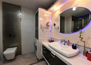 اطلالة بحر - شقة 2 غرفة وصالة -ضمن مجمع نظام فندقي -في الانيا 