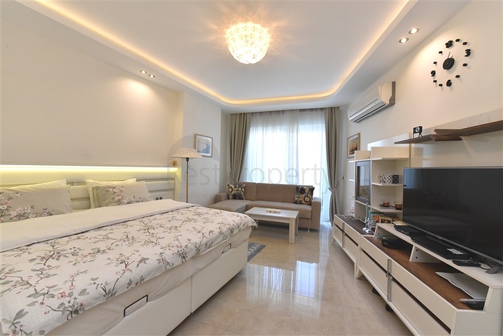 ضمن مجمع 5 نجوم - سعر مناسب -شقة استديو مفروشة -في مهموتلار / الانيا 