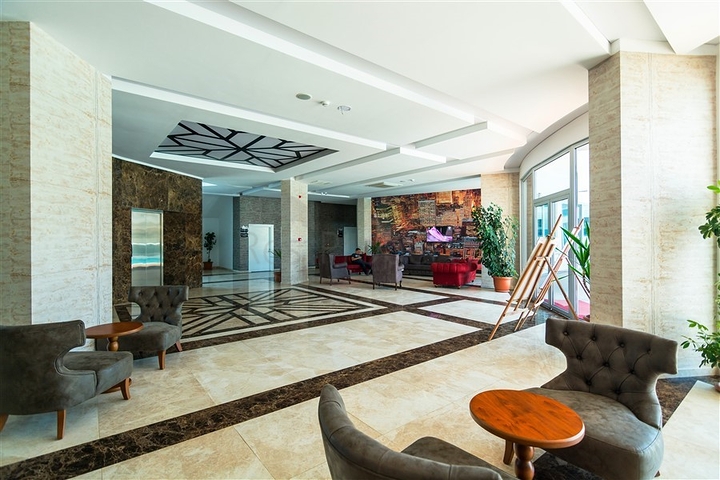 ضمن مجمع 5 نجوم - سعر مناسب -شقة استديو مفروشة -في مهموتلار / الانيا 