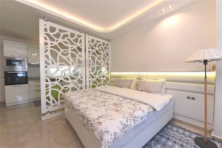 ضمن مجمع 5 نجوم - سعر مناسب -شقة استديو مفروشة -في مهموتلار / الانيا 