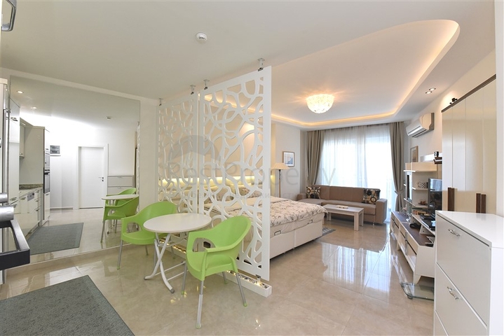 ضمن مجمع 5 نجوم - سعر مناسب -شقة استديو مفروشة -في مهموتلار / الانيا 