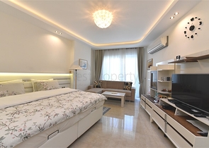 ضمن مجمع 5 نجوم - سعر مناسب -شقة استديو مفروشة -في مهموتلار / الانيا 