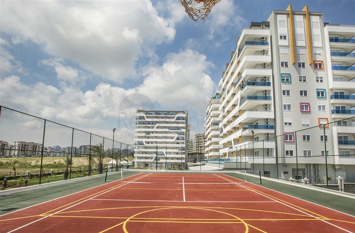 اطلالة بحر -شقة 1 غرفة وصالة -ضمن مجمع 5 نجوم -في افسلار / الانيا 