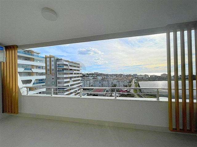 اطلالة بحر -شقة 1 غرفة وصالة -ضمن مجمع 5 نجوم -في افسلار / الانيا 