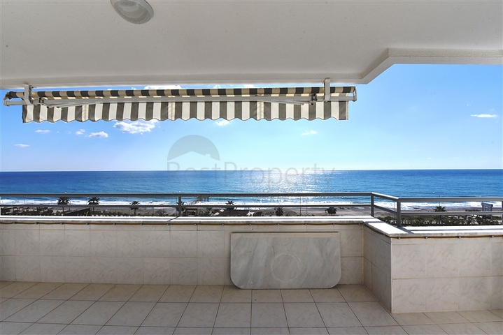 اطلالة بحر مباشرة - شقة عائلية 2 غرفة وصالة -ضمن مجمع - في مهموتلار / الانيا 