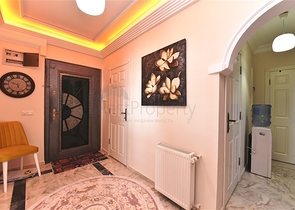 اطلالة بحر مباشرة - شقة عائلية 2 غرفة وصالة -ضمن مجمع - في مهموتلار / الانيا 