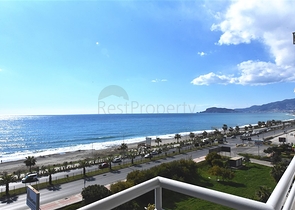 اطلالة بحر مباشرة - شقة عائلية 2 غرفة وصالة -ضمن مجمع - في مهموتلار / الانيا 