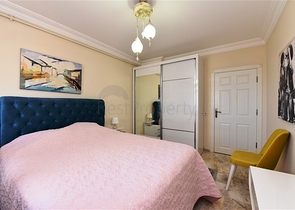 اطلالة بحر مباشرة - شقة عائلية 2 غرفة وصالة -ضمن مجمع - في مهموتلار / الانيا 