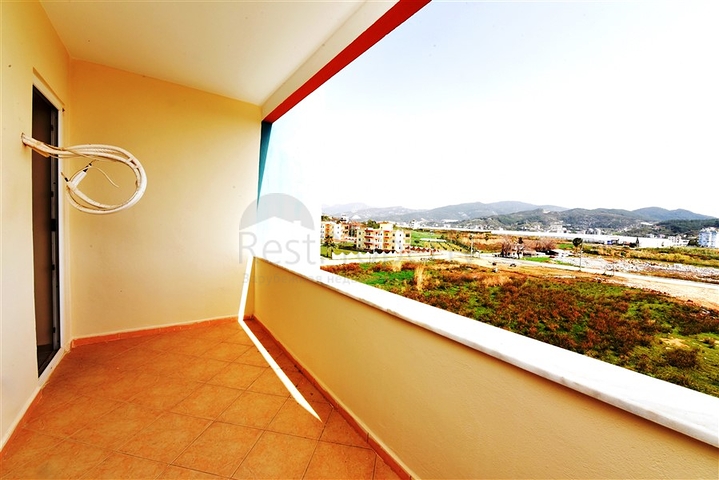 اطلالة بحر -شقة 2 غرفة وصالة -منطقة هادئة -ديمرتاش / الانيا 