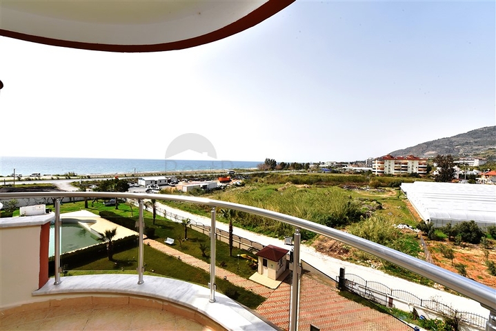 اطلالة بحر -شقة 2 غرفة وصالة -منطقة هادئة -ديمرتاش / الانيا 