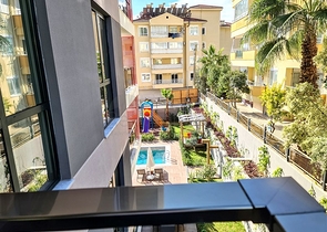 بجانب شاطئ كليوباترا -مجمع حديث - شقة غرفة وصالة -في مركز الانيا 