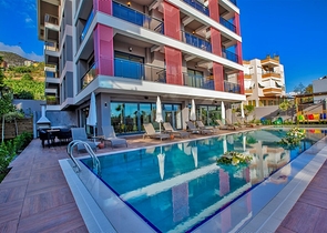 بجانب شاطئ كليوباترا -مجمع حديث - شقة غرفة وصالة -في مركز الانيا 