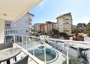 ضمن منطقة اوبا المركزية -شقة غرفة وصالة -مفروشة -في الانيا 