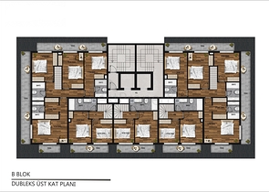 شقق بالاقساط - مجمع قيد الانشاء -في مهموتلار / الانيا 