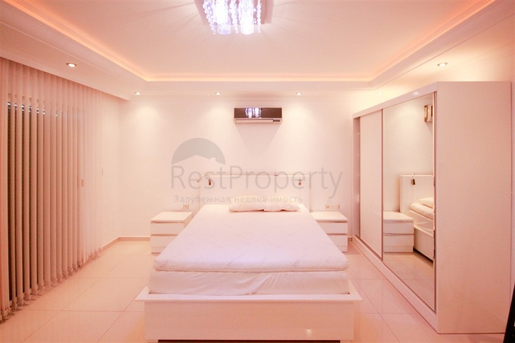 اطلالة بحر ساحرة -دوبلكس فاخرة -3 غرف وصالة -في مهموتلار / الانيا 