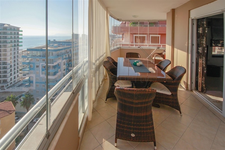 اطلالة بحر ساحرة -دوبلكس فاخرة -3 غرف وصالة -في مهموتلار / الانيا 