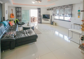 اطلالة بحر ساحرة -دوبلكس فاخرة -3 غرف وصالة -في مهموتلار / الانيا 