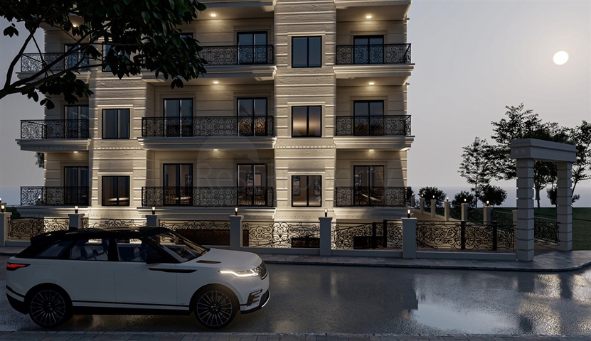 بالاقساط -شقق فاخرة قريبة من البحر - ضمن مجمع قيد الانشاء-في مهموتلار / الانيا 