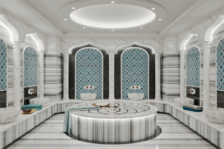 بالاقساط -شقق فاخرة قريبة من البحر - ضمن مجمع قيد الانشاء-في مهموتلار / الانيا 