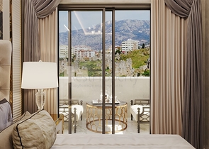 بالاقساط -شقق فاخرة قريبة من البحر - ضمن مجمع قيد الانشاء-في مهموتلار / الانيا 