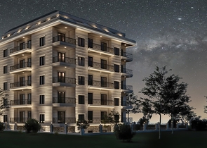 بالاقساط -شقق فاخرة قريبة من البحر - ضمن مجمع قيد الانشاء-في مهموتلار / الانيا 