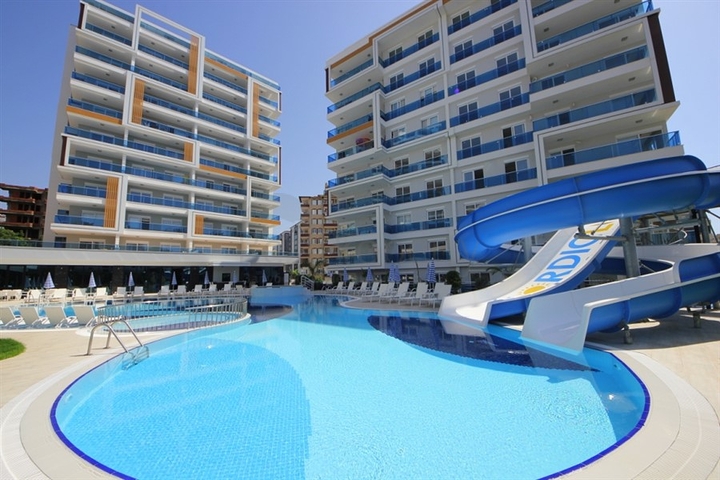 مجمع بخدمات 5 نجوم -شقة 2 غرفة وصالة - في توسمور / الانيا 