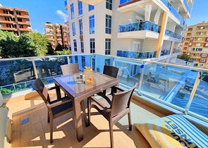 مجمع بخدمات 5 نجوم -شقة 2 غرفة وصالة - في توسمور / الانيا 