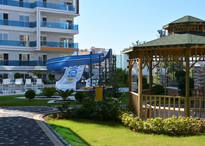 مجمع بخدمات 5 نجوم -شقة 2 غرفة وصالة - في توسمور / الانيا 