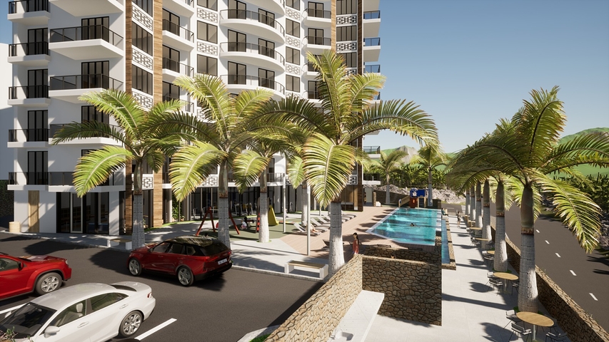 تملك منزل احلامك وبالاقساط - مجمع قيد الانشاء في مهموتلار / الانيا 