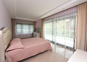 مجمع فاخر على البحر مباشرة - شقة دوبلكس ارضية 3 غرف -في كارجي جاك / الانيا 