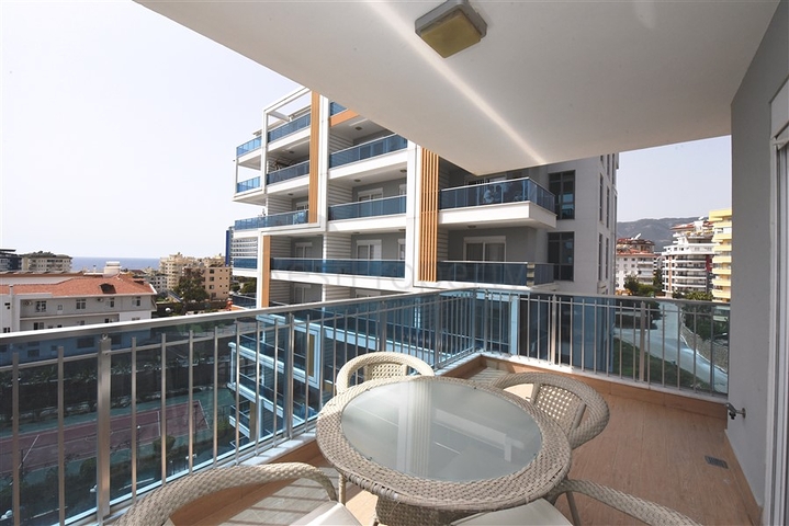 اطلالة بحر - مجمع 5 نجوم -شقة 2  غرفة وصالة -في توسمور / الانيا 