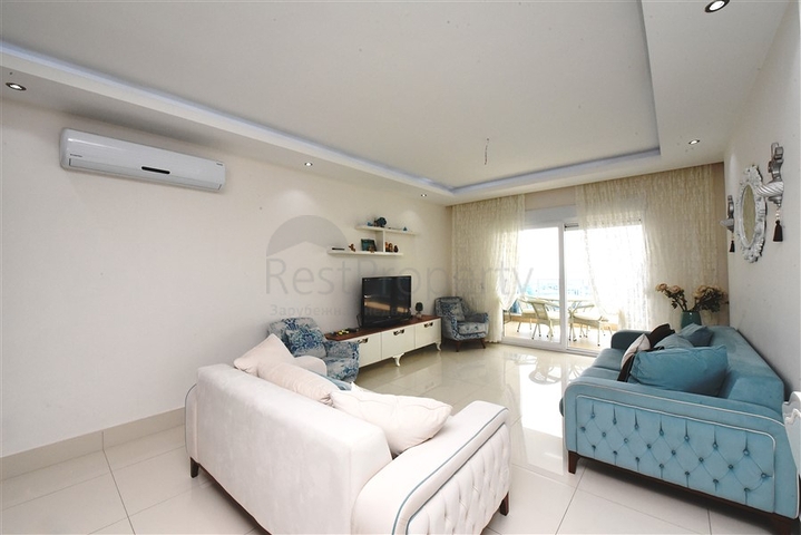 اطلالة بحر - مجمع 5 نجوم -شقة 2  غرفة وصالة -في توسمور / الانيا 