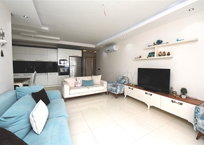 اطلالة بحر - مجمع 5 نجوم -شقة 2  غرفة وصالة -في توسمور / الانيا 