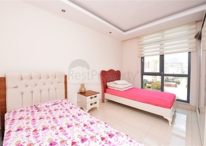 اطلالة بحر - مجمع 5 نجوم -شقة 2  غرفة وصالة -في توسمور / الانيا 