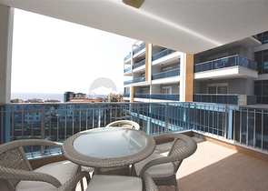 اطلالة بحر - مجمع 5 نجوم -شقة 2  غرفة وصالة -في توسمور / الانيا 