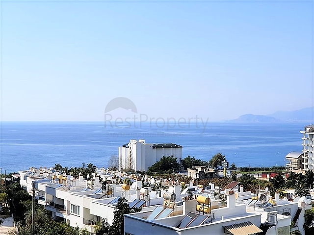 اطلالة بحر -شقة فاخرة -غرفتين وصالة - ضمن مجمع -في كارجي جاك / الانيا 