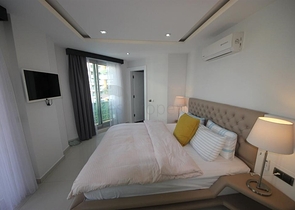 اطلالة بحر -شقة فاخرة -غرفتين وصالة - ضمن مجمع -في كارجي جاك / الانيا 