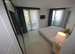 اطلالة بحر -شقة فاخرة -غرفتين وصالة - ضمن مجمع -في كارجي جاك / الانيا 