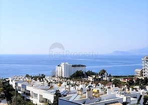 اطلالة بحر -شقة فاخرة -غرفتين وصالة - ضمن مجمع -في كارجي جاك / الانيا 