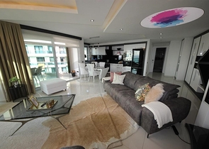 اطلالة بحر -شقة فاخرة -غرفتين وصالة - ضمن مجمع -في كارجي جاك / الانيا 