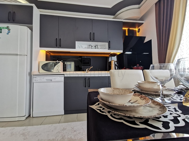 شقة عائلية 2 غرفة وصالة -مفروشة -في مهموتلار / الانيا 