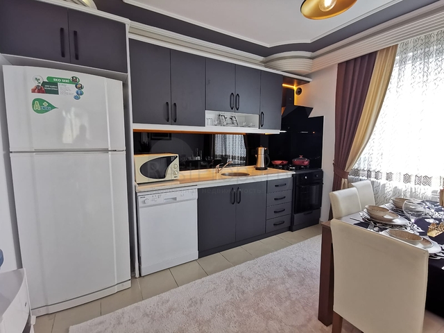 شقة عائلية 2 غرفة وصالة -مفروشة -في مهموتلار / الانيا 