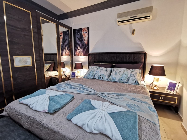 شقة عائلية 2 غرفة وصالة -مفروشة -في مهموتلار / الانيا 