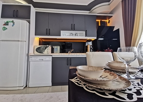 شقة عائلية 2 غرفة وصالة -مفروشة -في مهموتلار / الانيا 