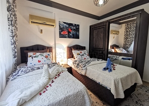 شقة عائلية 2 غرفة وصالة -مفروشة -في مهموتلار / الانيا 