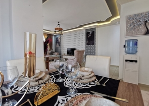 شقة عائلية 2 غرفة وصالة -مفروشة -في مهموتلار / الانيا 