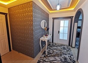 شقة عائلية 2 غرفة وصالة -مفروشة -في مهموتلار / الانيا 