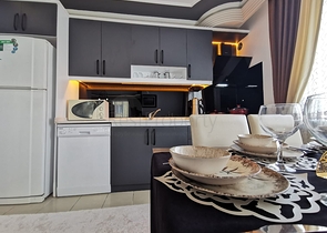 شقة عائلية 2 غرفة وصالة -مفروشة -في مهموتلار / الانيا 