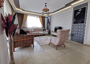 شقة عائلية 2 غرفة وصالة -مفروشة -في مهموتلار / الانيا 